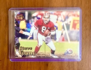Steve Young 1995 Pacific Collection Booklet Like Card San Francisco 49ers HOF SP