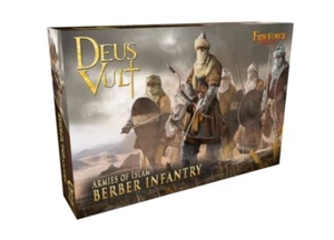 FIREFORGE GAMES DVAI01-BS DEUS VULT BERBER INFANTRY 24 MULTI-PART 28MM FIGURES