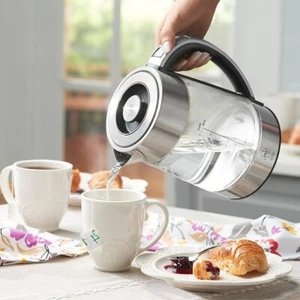 Princess House Electric Kettle (4575) Fast Boil Coffee Tea Control Meter 7 Cups - Picture 1 of 1