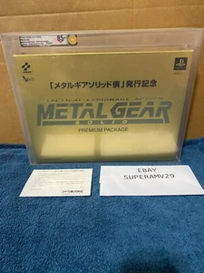 Metal Gear Solid Bond Ausgabe Gedenk Premium Paket VGA 85+ ARCHIVETUI - Bild 1 von 23