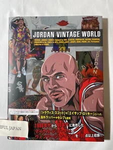 JORDAN VINTAGE WORLD Book Japan Michael 80's~90's Air Nike T-shirt Apparel Goods - Picture 1 of 13