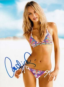 Candice Swanepoel Autogramm Victoria Secret Top Model Autograph - Bild 1 von 1