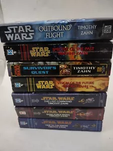 STAR WARS Thrawn Trilogy by Timothy Zahn (7 Paperback Lot) Heir to the Empire - Imagen 1 de 2