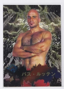 Tarjeta holográfica coleccionable BAS RUTTEN - 1998 BBM Pro-Wrestling - Imagen 1 de 3