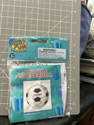 Mini Pelota de Fútbol Inflable 16" Divertida Infantil Fiesta Favor ¡¡Nueva!!! Foto 1 de 2