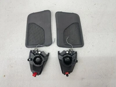 2003-2007 VOLVO XC70 JUEGO DE CUBIERTA DE ALTAVOZ TABLERO DELANTERO IZQUIERDO Y DERECHO OEM Foto 1 de 3