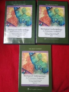 THE GREAT COURSES Biological Anthropology DVDs & Guidebook - Picture 1 of 6
