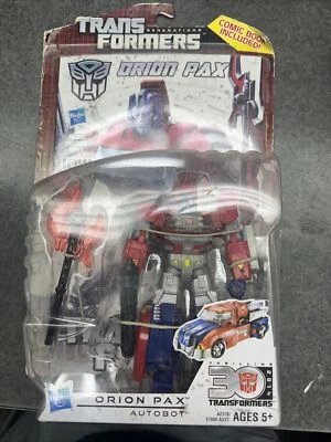 Transformers Generations Thrilling 30 Deluxe Class Orion Pax Action Figure NEW - Image 1 of 2
