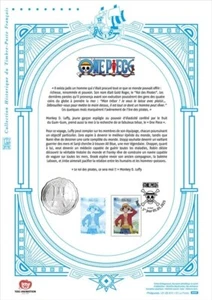france 2025 cartoon manga ONE PIECE Monkey LUFFY hat crew captivates 1v DOC PHI - Picture 1 of 1