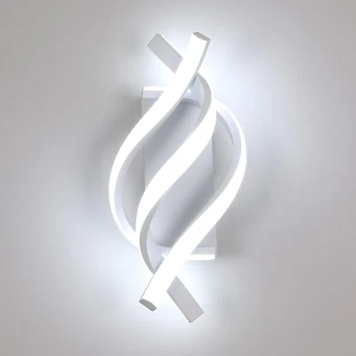 Lampada Da Parete LED, Bianco 22W Applique Da Parete Interno Moderno, Creativo L - Immagine 1 di 4