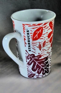 Starbucks Fall Leaves Autumn Colorful Leaf 11oz Kaffeebecher Tasse schneller Versand EUC - Bild 1 von 4