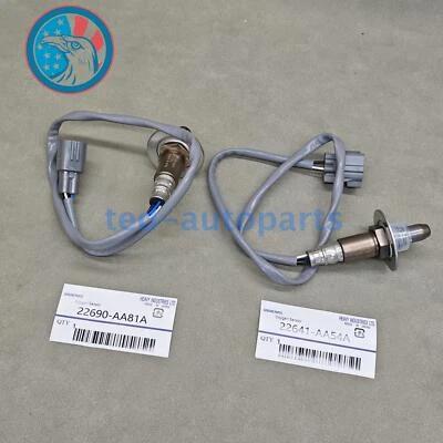New New 2× Front & Rear Oxygen O2 Sensor For 2010-12 Subaru Legacy Outback 2.5L Foto 1 de 4