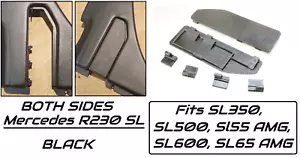 Convertible Top Flap Trim Roof Panel Cover for Mercedes R230 SL500 SL350 SL600 B - Picture 1 of 5