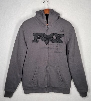Chaqueta/abrigo con capucha Fox Racing para hombre talla M Foto 1 de 4