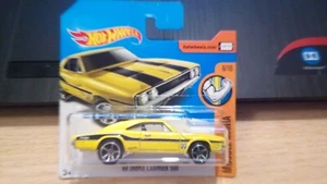 2017 HOT WHEELS - '69 CARICATORE DODGE 500 GIALLO SCHEDA CORTA 1/64 CIRCA *NUOVO* - Foto 1 di 4