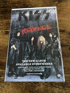Página promocional álbum Kiss "Revenge" 1992 DE cómic - Imagen 1 de 4