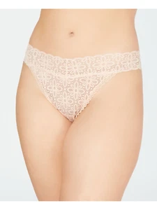 Jenni Intimates Women's Beige Lace Thong Underwear One Size Fits 1X-3X - Picture 1 of 2