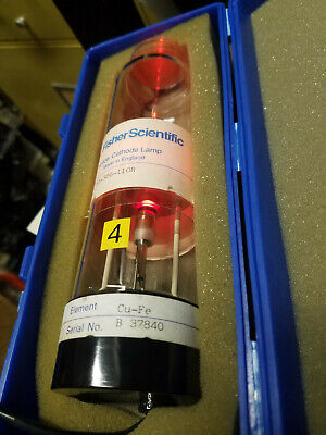 Hollow Cathode Lamp Fisher 14-386-110R Element Cu-Fe • 19.52£
