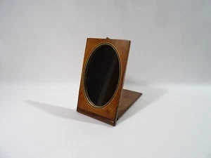 ANCIEN MIROIR DE VOYAGE EN BOIS PLIABLE XIX EME SIECLE TRAVEL MIRROR - Picture 1 of 12