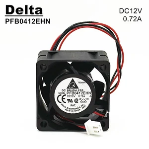 Delta 4028 12V 0.72A PFB0412EHN-B Double Ball Cooling Fan 2-PIN - Picture 1 of 8
