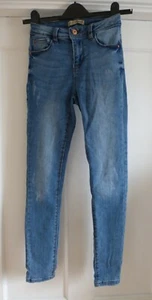 Girls / Teens Uk Size 6 (Eur 34) Light Blue Denim Skinny Jeans from Primark - Picture 1 of 7