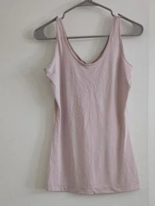 SPANX - WOMEN'S XL- PINK SLEEVELESS crew NECK COMPRESSION TANK - Picture 1 of 6