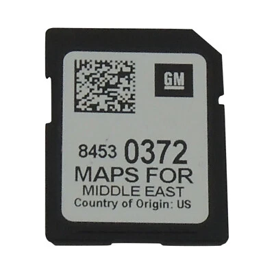 Navigation Data Maps SD Card Middle East MAM 2018-19 ATS CTS Terrain 84364482 - Image 1 of 2