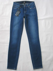 Jean Paige Premium NUEVO Verdugo Mediano Rise Ultra Delgado Wmn Talla 25 Azul Envejecido - Imagen 1 de 12