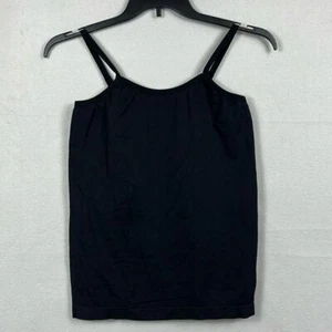 French Laundry Womens Tank Shapewear Top Size 1X Black Sleeveless - Picture 1 of 5