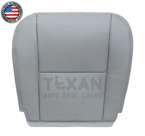 2005, 2006 Toyota Sequoia Driver Side Bottom Synthetic Leather Seat Cover Gray - Picture 1 of 12