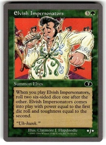 Elvish Impersonators Unglued Regular MTG - Picture 1 of 2