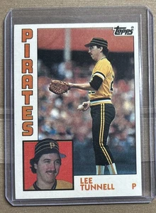 Lee Tunnell RC 1984 Topps CARD#384 Rookie PIRATES PITCHER NRMT - Picture 1 of 2