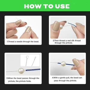 10Pcs DIY Beading Pin General String Bead DIY Craft DIY Bead - Bild 1 von 7