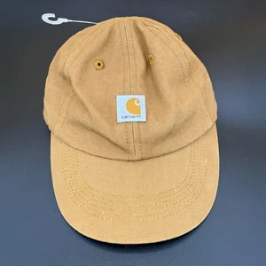 Carhartt SÄUGLING BRAUNE KAPPE OFFIZIELLE KOPFBEDECKUNG STRETCH ELASTISCHER VERSCHLUSS NEU OHNE ETIKETT - Bild 1 von 8