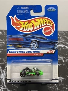 HOT WHEELS GO KART 1998 FIRST EDITION Collector #651 #21 of 40 Mattel MOSC - Picture 1 of 3
