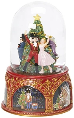 The Nutcracker Suite Ballet Musical Christmas 120mm Snow Water Globe 32072 New - Image 1 of 2