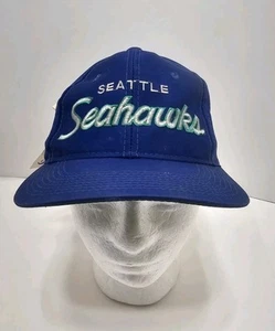 Cappello Berretto Vintage NFL Seattle Seahawks Regolabile Snapback Specialità Sportive - Foto 1 di 13