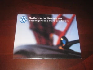 1998 Volkswagen Sales Brochure Catalog Advertising Beetle Golf Jetta Cabrio + - Picture 1 of 1