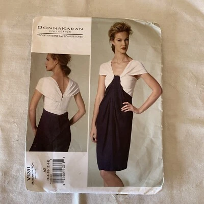 Donna Karan Collection Vogue Pattern American Designer 1281, Uncut, size 2 - 14 - Image 1 of 3