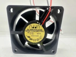1 PCS ADDA FAN AD0612MS-C70GL DC12V 0.13A 6020 6CM 2WIRE - Picture 1 of 3