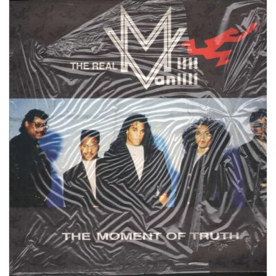 The Real Milli Vanilli Lp Vinie The Moment Of Truth / Chrysalis Sealed Foto 1 de 2