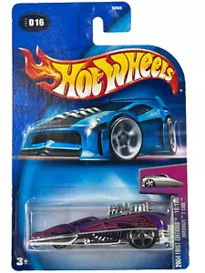 Hot Wheels Hardnoze 2 Cool Purple Flames 2004 First Editions #016/100 MOC - Picture 1 of 4
