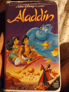 Walt Disney Classic Aladdin Black Diamond VHS Tape Movie #1662. Great Condition! - Picture 1 of 4