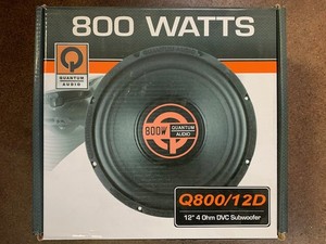 quantum audio 2000 watt subwoofer
