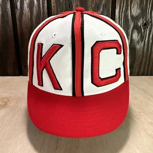 Kansas City Monarchs Hat Snapback KC Negro Leagues Stadium Giveaway Short Bill - Picture 1 of 13