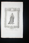 Raymond's History of England - King George II - Copper Engraving - c1783