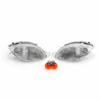 Clear Turn Signals For 1999-2007 Suzuki GSXR 1300 Hayabusa CN CA - Imagem 1 de 4