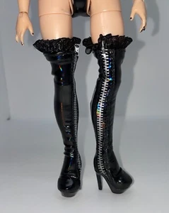 Shadow High Rainbow Vision Costume Ball Demi Batista Doll Shoes Thigh High Boots - Picture 1 of 6