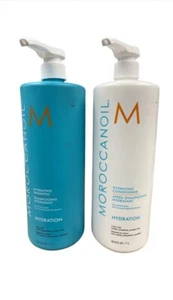 Moroccanoil HYDRATING Shampoo & Conditioner Duo Set 33.8 oz / 1 liter each - Picture 1 of 1