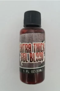 Extra Thick Dark Gel Fake Blood Scab Realistic Effects 1oz Halloween Make Up FX - Picture 1 of 1
